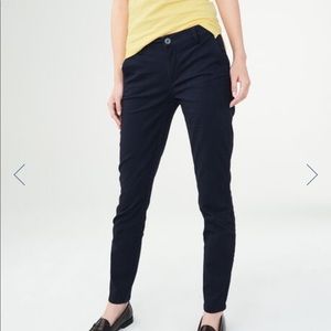 Hollister | Long Length Navy Twill Pants